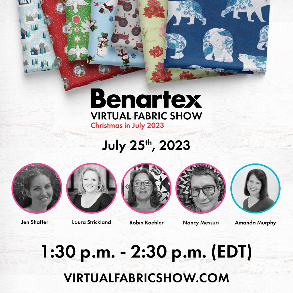 Virtual Fabric Show Christmas in July 2023 - Session 3
